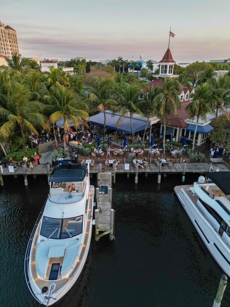 Dock and Dine Birthday Celebration at Boatyard in Fort Lauderdale